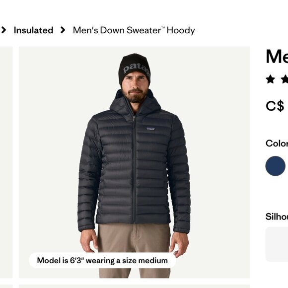 Patagonia Men's Down Sweater Puffer - Picture 2 of 9